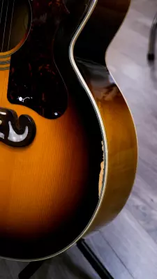 Epiphone - J-200 EC Studio Acoustic/Electric - Vintage Sunburst 5